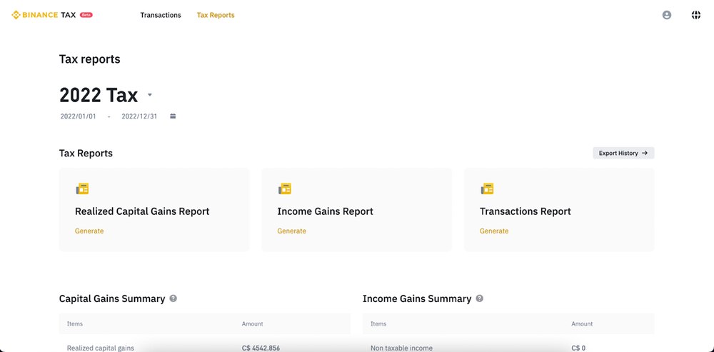 Binance lansează un serviciu pentru a ușura raportarea fiscală a utilizatorilor
