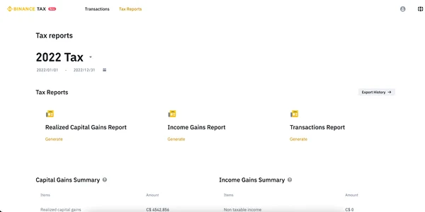 Binance Tax Romania jpg