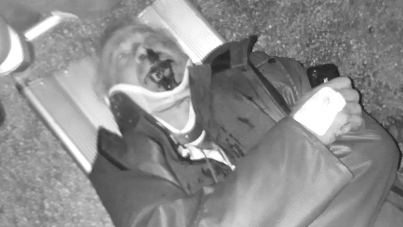 Bărbat agresat de un poliţist, foto BZI