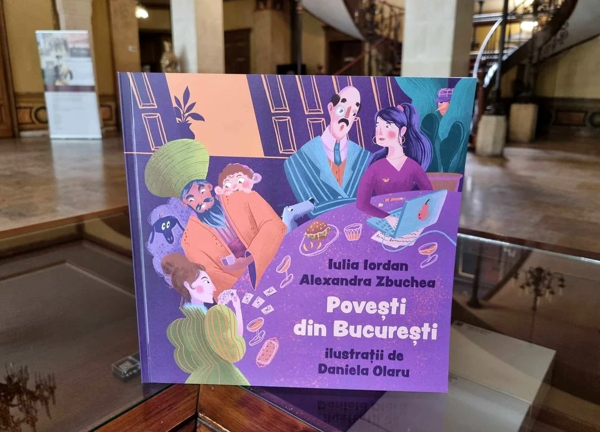 „Povești din București” - lansare volum și atelier pentru copii la Palatul Suțu