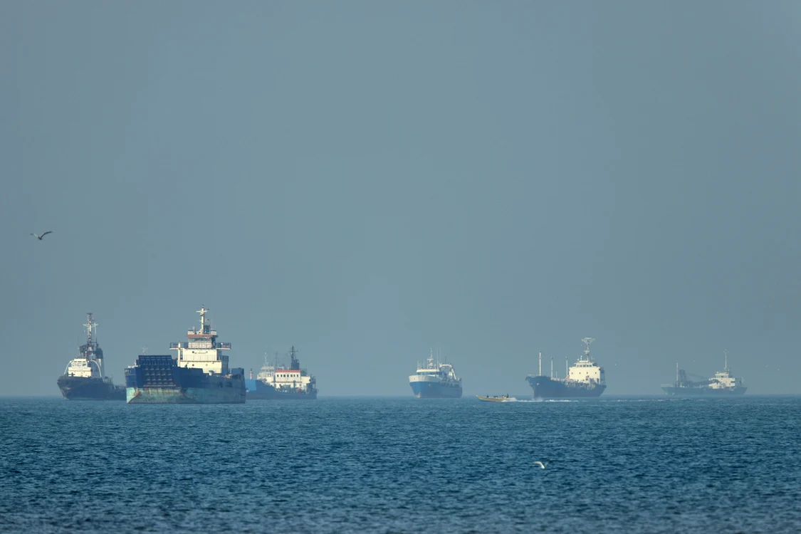 Nave blocate în strîmtoarea Ormuz/FOTO:X