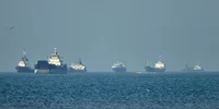 Nave de marfă în Strâmtoarea Ormuz FOTO profimedia jpg