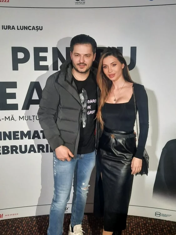 Liviu Vârciu, alături de superba Anda Călin