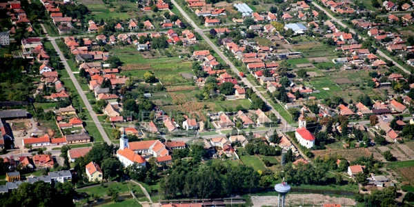 Imagine din Battonya, Ungaria, localitate în care arădenii îşi cumpărau case în urmă cu câţiva ani. 