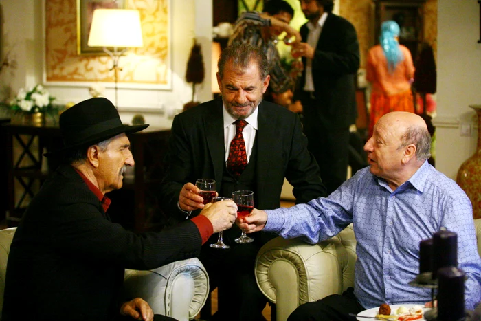 Gheorghe Dinică, Florin Zamfirescu și Marin Moraru (de la stânga la dreapta)