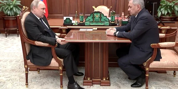 Vladimir Putin si Serghei Soigu