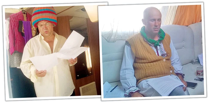 Florin Petrescu, speriat de scenariu, iar Mugur, prea concentrat să-l memoreze