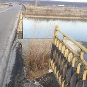 Podul rutier Drăgășani peste Olt legătura dintre județele Vâlcea și Olt Foto DRDP Craiova jpeg