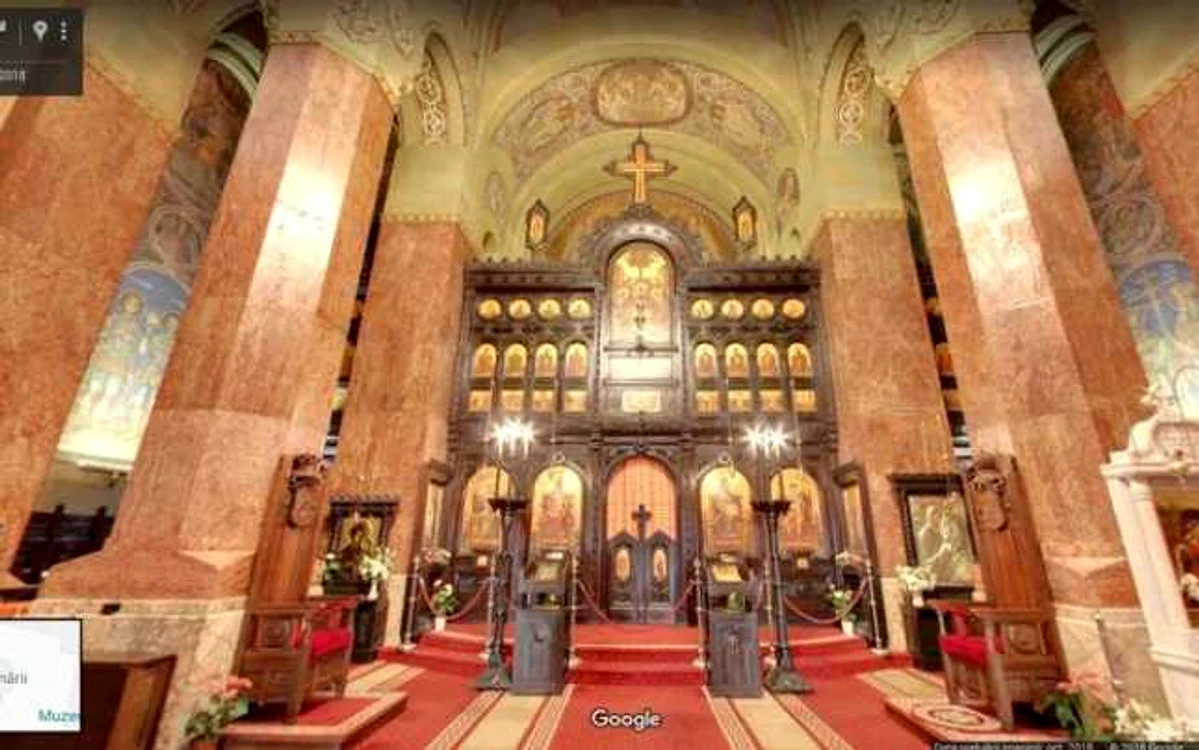 Catedrala din Alba Iulia pe Google Street View