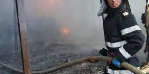 Focul a fost stins într-o oră 