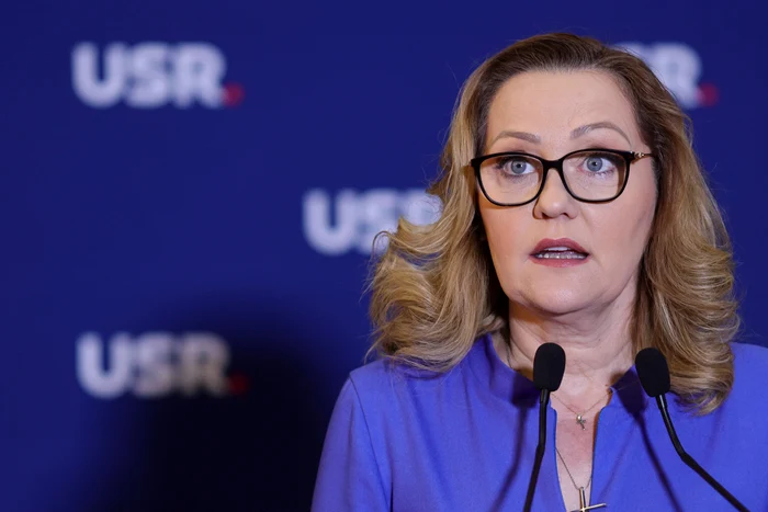 Elena Lasconi, președintele USR. FOTO: Inquam Photos