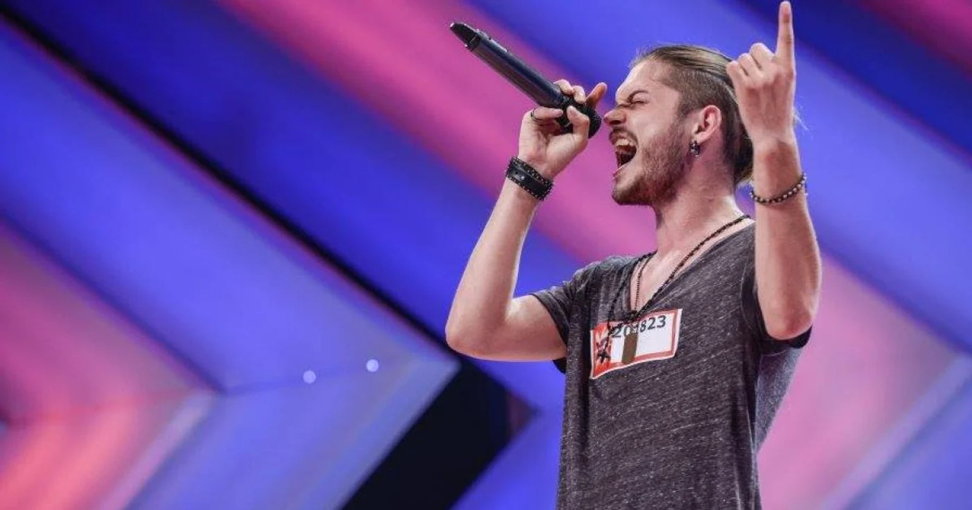 Alexandru Maţaev a impresionat aseară juriul emisiunii „X-Factor România“ Sursa: Facebook