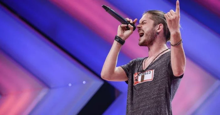 Alexandru Maţaev a impresionat aseară juriul emisiunii „X-Factor România“ Sursa: Facebook