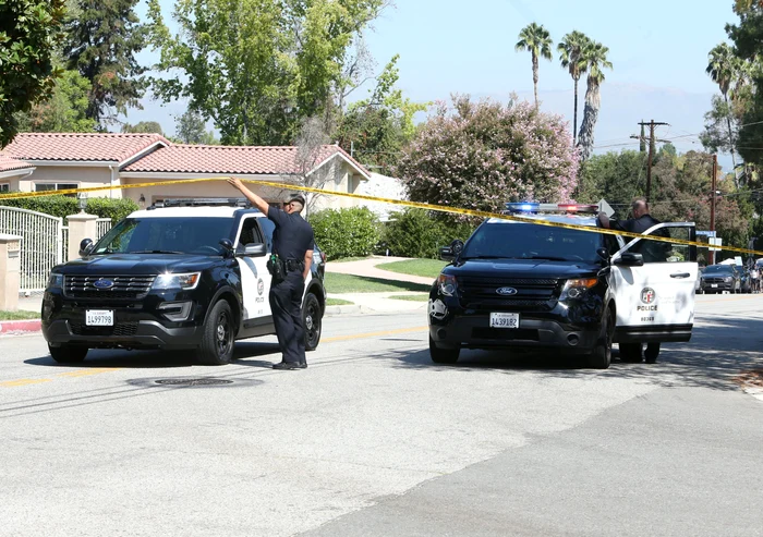 GV: Chris Brown In A Stand Off With The LAPD jpeg