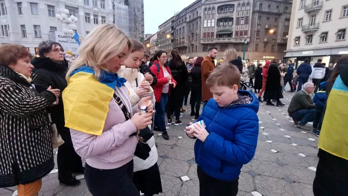 Moment de reculege la Timișoara FOTO Ștefan Both