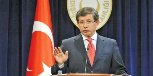 Ministrul turc de Externe, Ahmet  Davutoglu