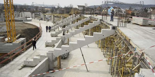 Lucrările actuale la Peluza I