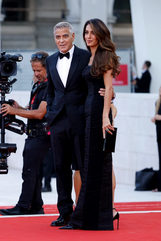 George Clooney și Amal Clooney la Veneția 2026.