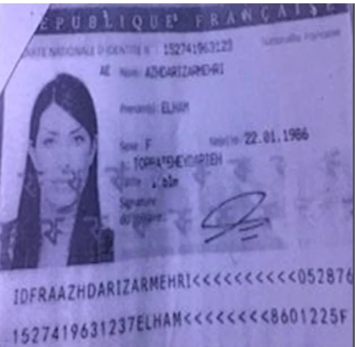 Actul de indentitate al franțuzoaicei
