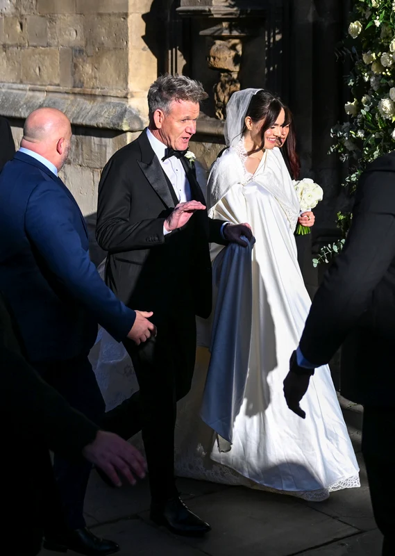 nunta lui Holly Ramsay, fiica mijlocie a lui Gordon Ramsay. FOTO: Getty Images