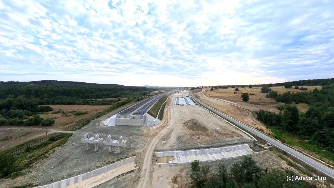Șantierul Autostrăzii A1 Lugoj Deva între Margina și Holdea  Iulie 2026  Foto Daniel Guță ADEVĂRUL (26) jpg