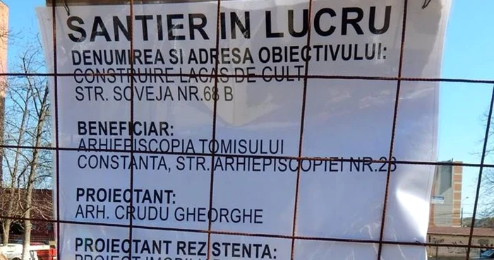 Parcare disputata de locatari si biserica în Constanta FOTO Baricada Verde