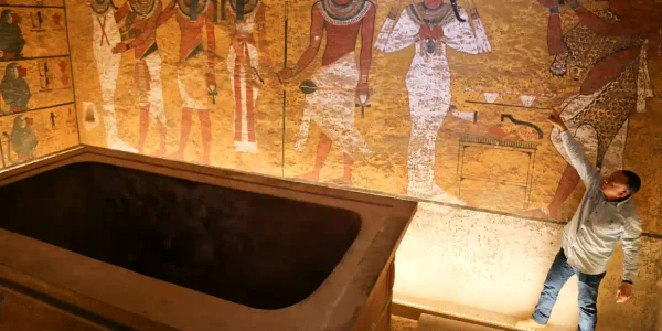 Camera mortuară a lui Tutankhamon FOTO Hanaa Habib/EPA via The Guardian