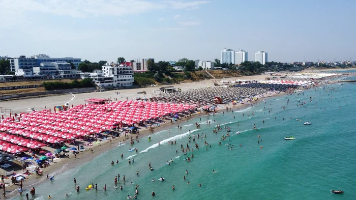 Mai puțini turiști români pe litoral decât anul trecut FOTO: Ovidiu Oprea