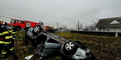 masina furata Bacau accident FOTO ISU Neamt jpg