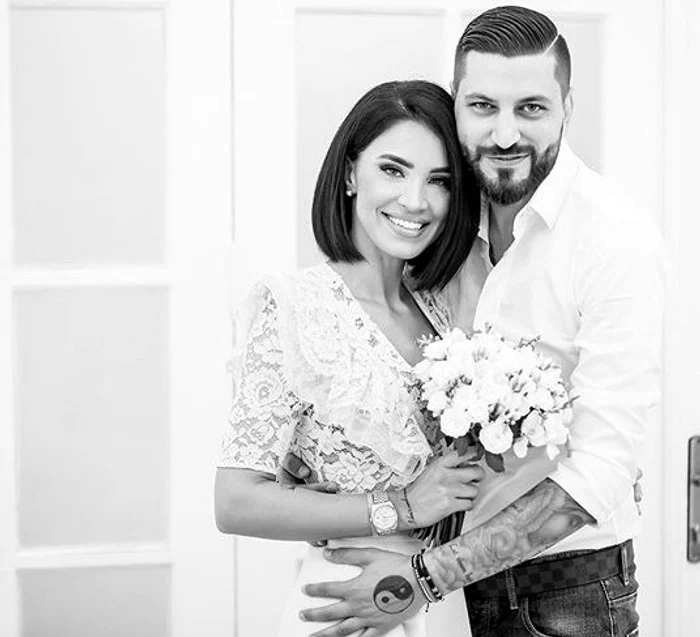 Adelina Pestrițu și Virgil Șteblea, un an de la cununia civilă