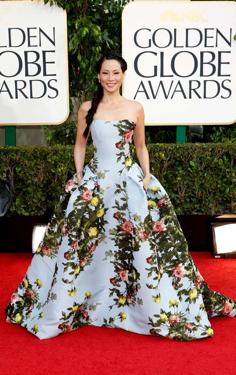 lucy liu, globurile de aur 2013,