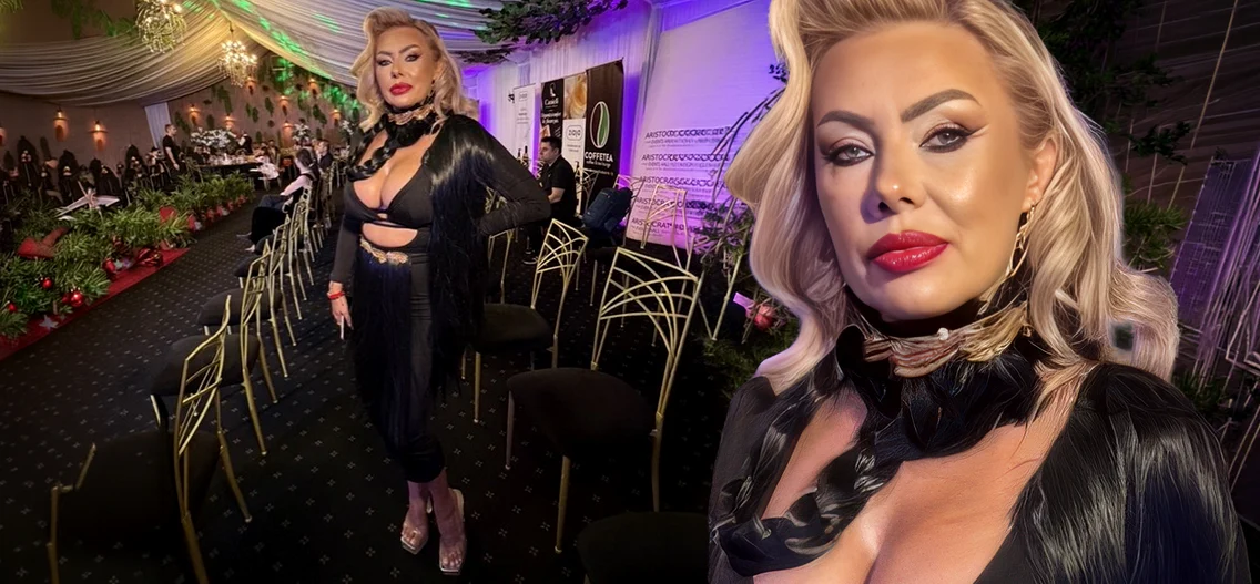 Jasmine, apariție spectaculoasă într-o rochie accesorizată cu păr natural! 