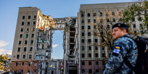 Orașul Nicolaev după bombardamente octombrie 2022 FOTO EPA-EFE