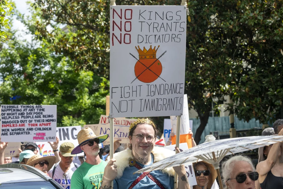 Proteste „No Kings”. FOTO Profimedia