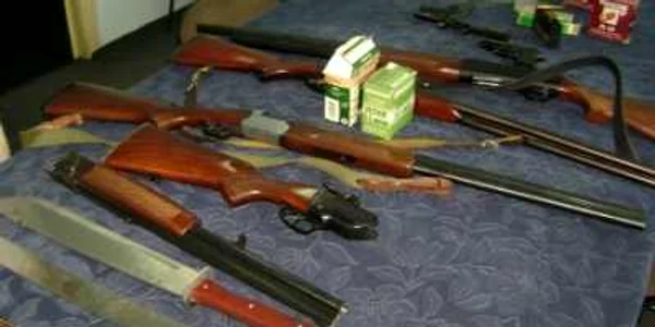 Materialele explozive şi muniţia au fost confiscate Foto:Arhiva