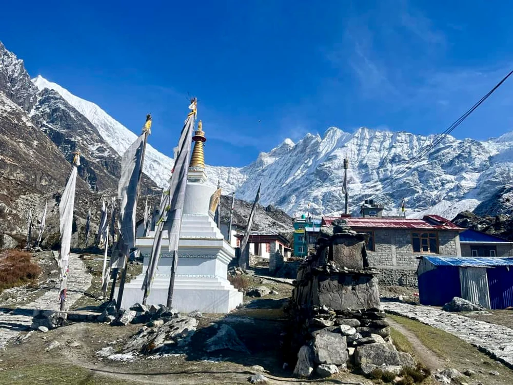 Un sătuc din Nepal FOTO Adrian Laza