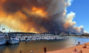 Incendiu Spania FOTO X / Méteo Palamós
