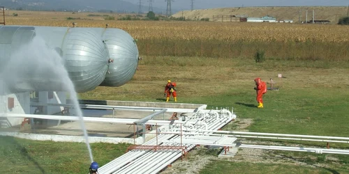 Exercitiu de interventie la un depozit de substante periculoase