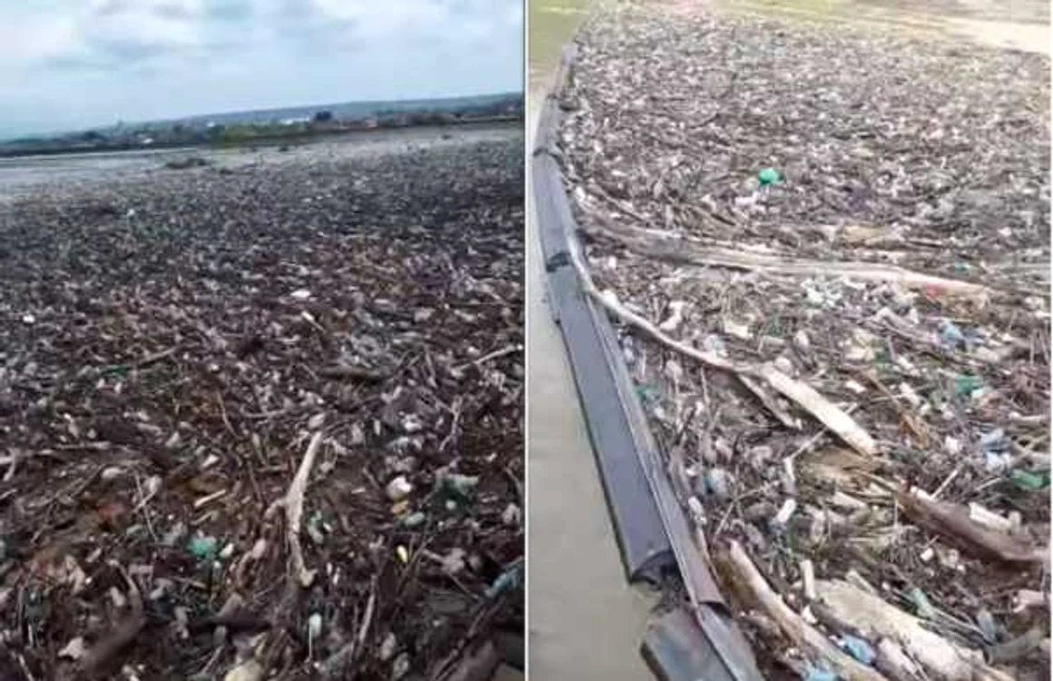 Autorităţile au procedat la curăţarea râului.