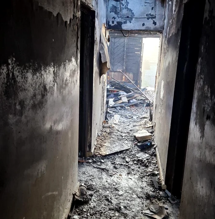 Autorii furtului au incendiat locuința Foto: Arhivă personală