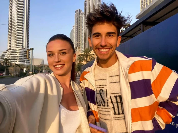 Ioana Ignat si Sebastian Dobrincu in vacanta din Dubai/ foto arhiva persoala