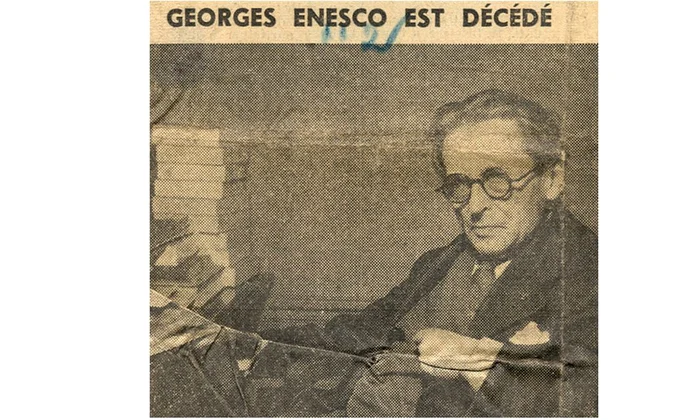 Ce scria presa franceză despre George Enescu în 1955, la moartea marelui compozitor român  jpeg