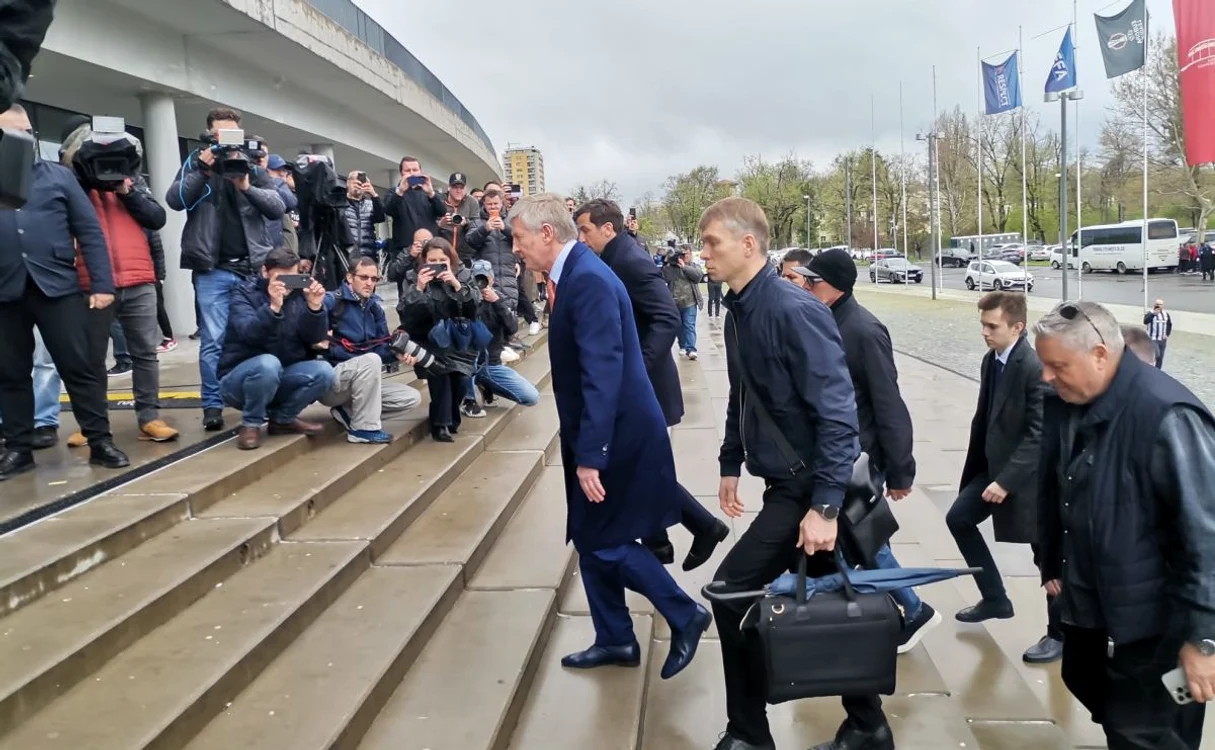 Rinat Afmetov, la „Arena Națională” (FOTO: Click!)