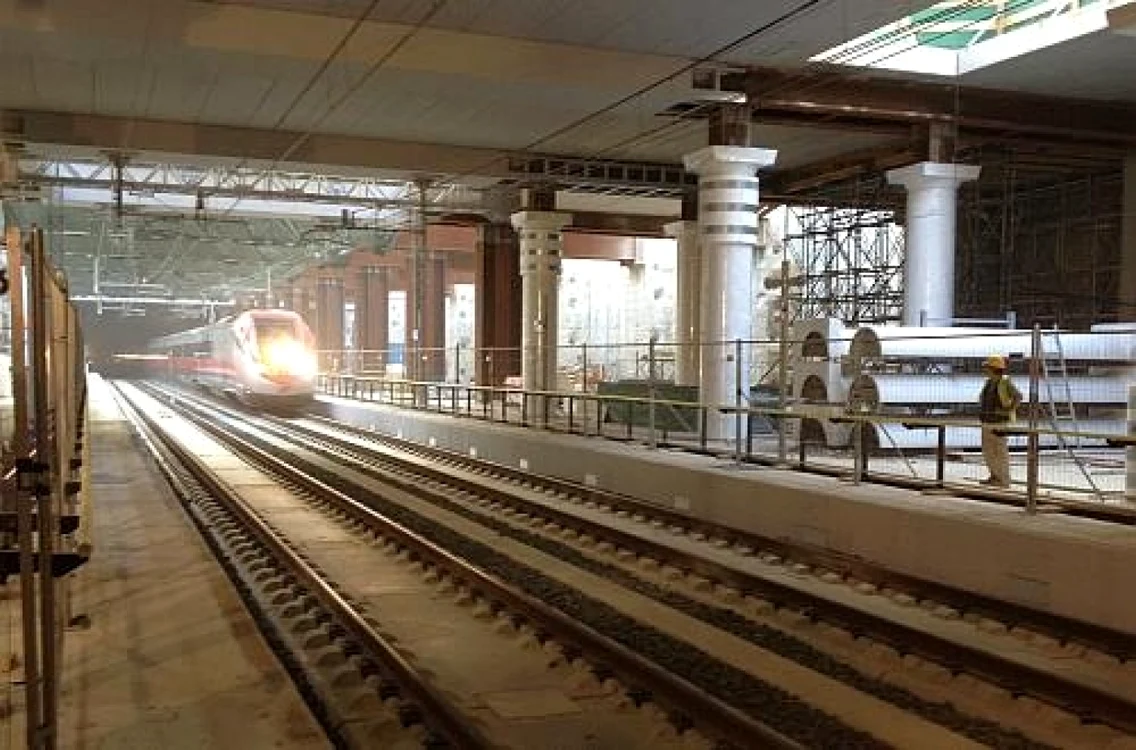 Moldoveanul decedat a fost găsit la un kilometru distanţă de gara Sanremo Foto: Railjournal.com