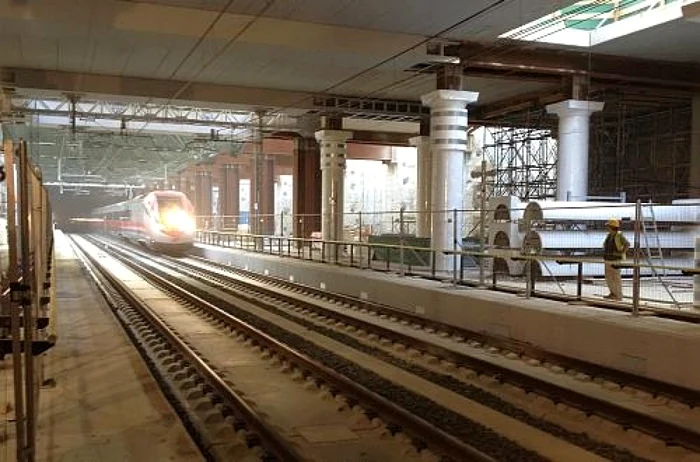 Moldoveanul decedat a fost găsit la un kilometru distanţă de gara Sanremo Foto: Railjournal.com