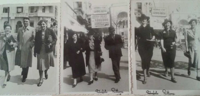 Promenadă pe Corsoul din Timişoara FOTO Pitoni/Colecţia Vlad Capotescu