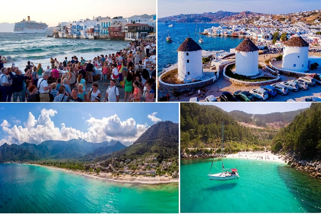 Românii compară vacanțele în Grecia cu litoralul românesc FOTO Thassos Colaj Tourism&DMS 