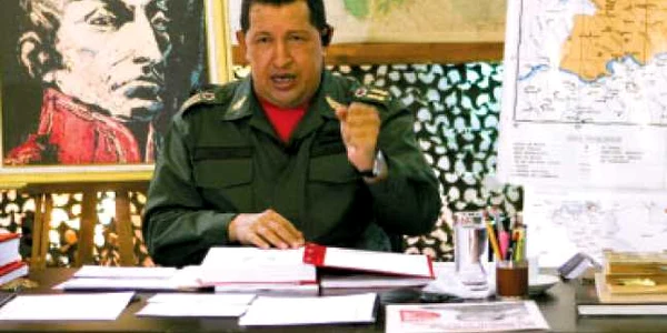 Hugo Chavez  s-a supărat  pe columbieni