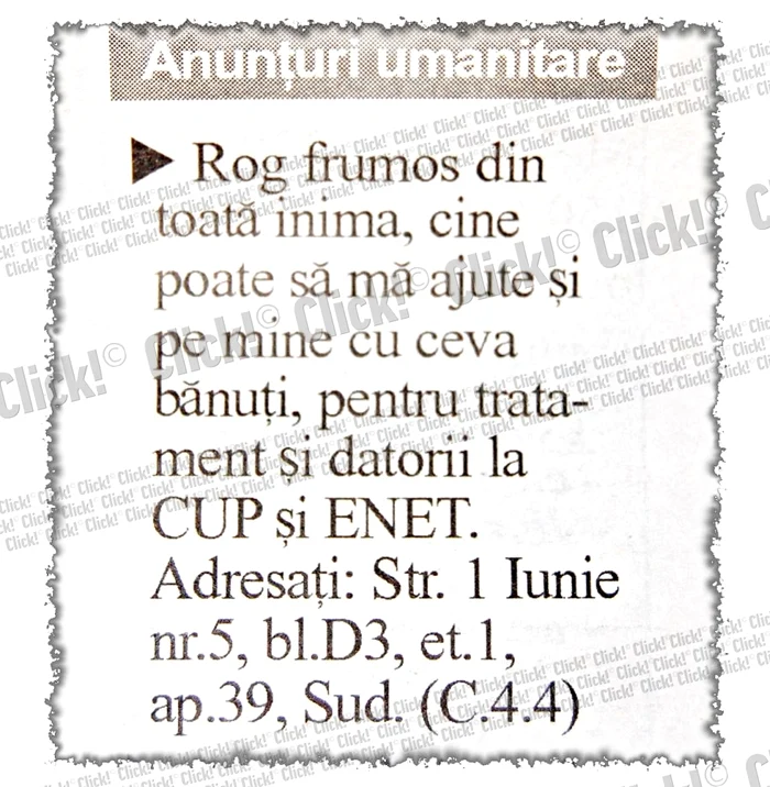 Bătrâna ne arată cu amărăciune talonul de pensie. Spune că nu-i ajung banii nici de mâncare (Foto: Stefan Borcea )