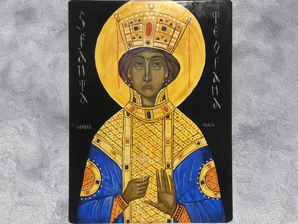 
    Fericita împărăteasă Teofanaicoană de Sorin Vintzeanu  